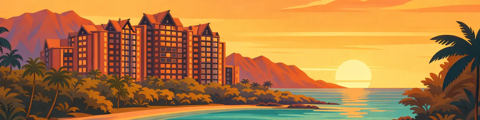 AUL resort illustration