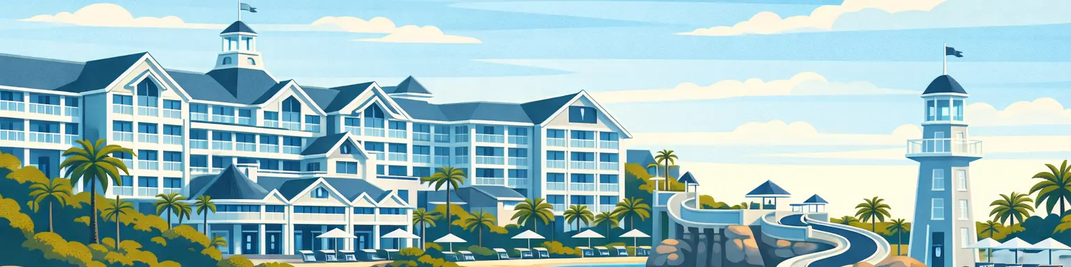 BCV resort illustration