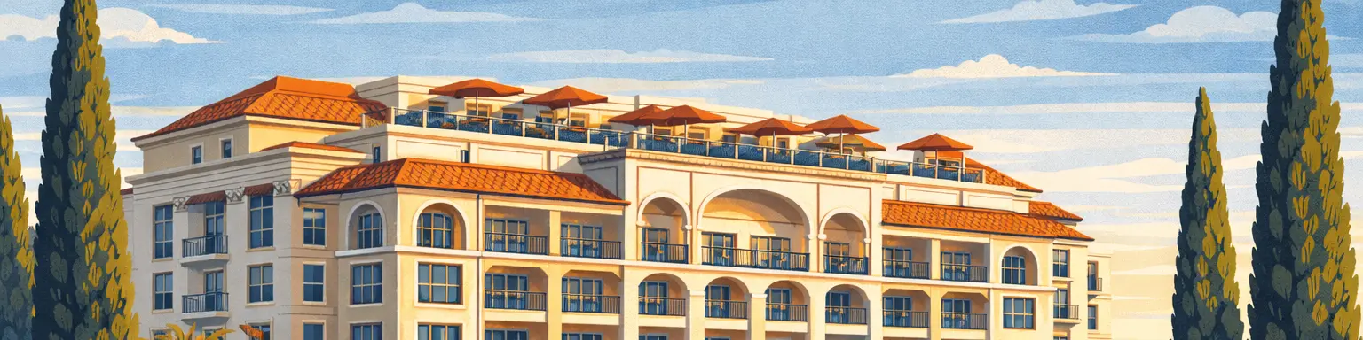 RIV resort illustration